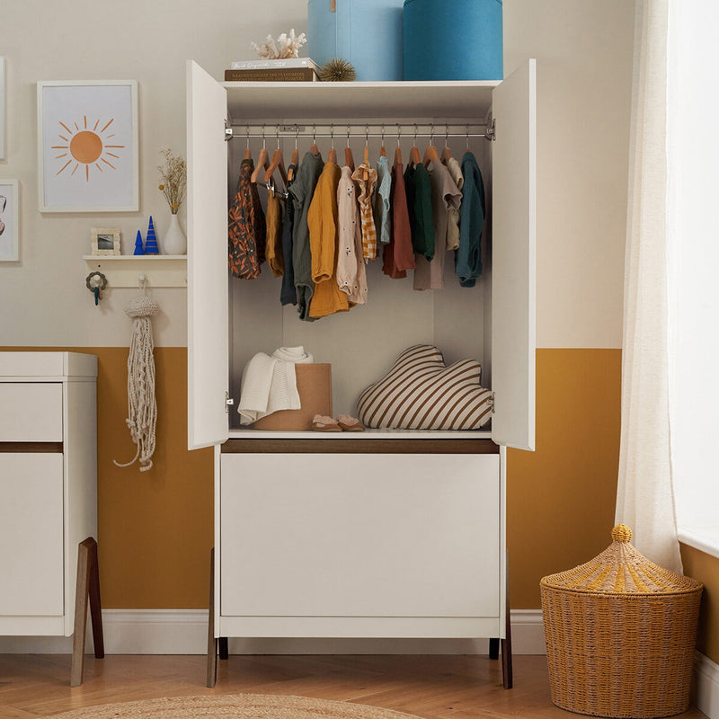 Tutti Bambini Fuori nursery set in sand and walnut (British brand)