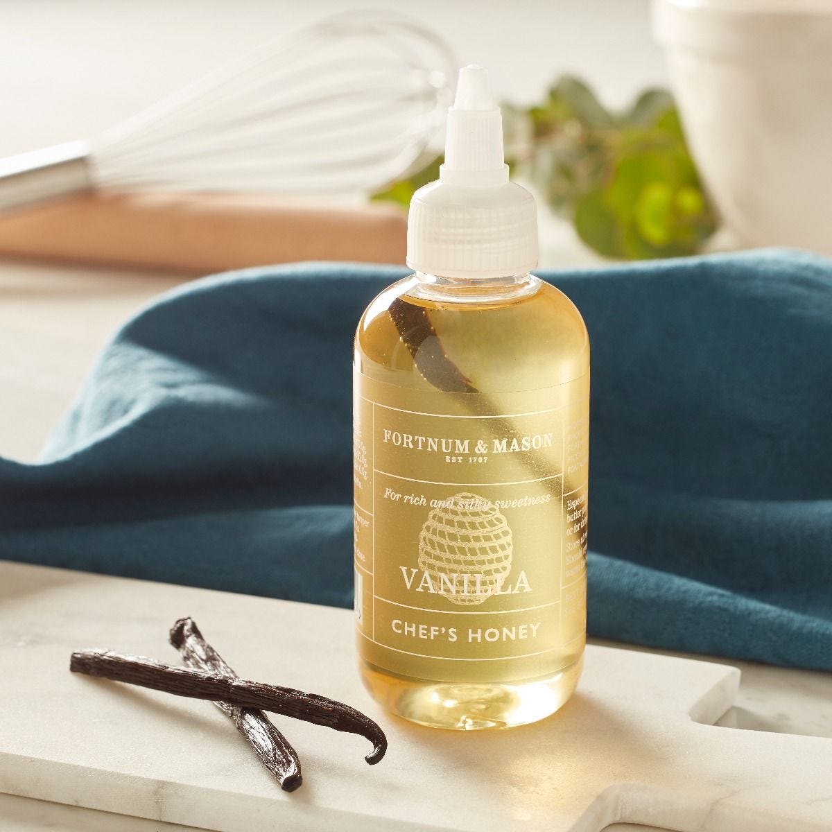 Chef's vanilla honey 220g squeezy bottle, UK version
