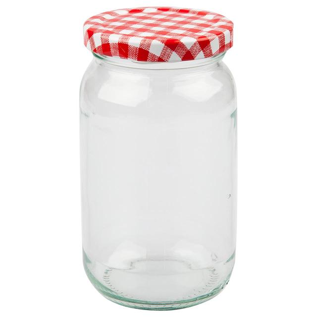 Tala 6 1lb Glass Jam Jars 455ml    6 per pack GOODS M&S   