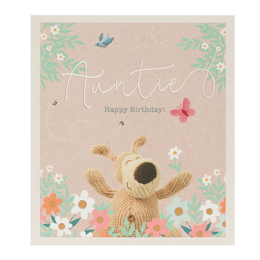 Boofle Auntie Birthday Card General Household ASDA   