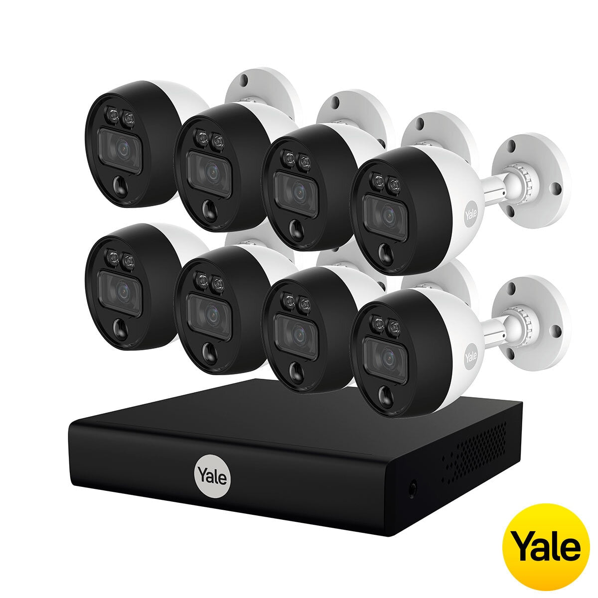 Yale 8 Camera Smart Motion CCTV Kit YSV-8CSMD-8CK GOODS Costco UK