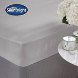Silentnight Supersoft Dove Grey Fitted Sheet Single (British brand)
