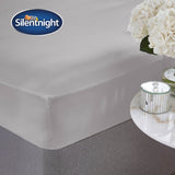 Silentnight Supersoft Dove Grey Fitted Sheet Single (British brand)