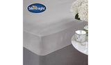 Silentnight Supersoft Dove Grey Fitted Sheet Single (British brand)