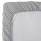Silentnight Supersoft Dove Grey Fitted Sheet Single (British brand)
