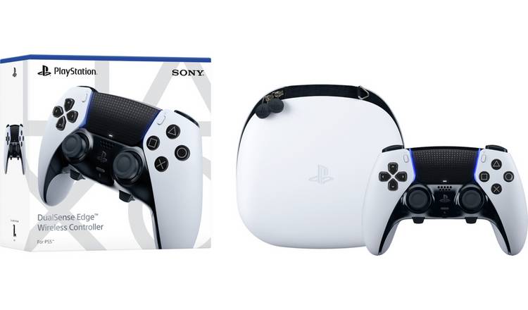 Sony DualSense Edge white PS5 wireless controller (British brand)
