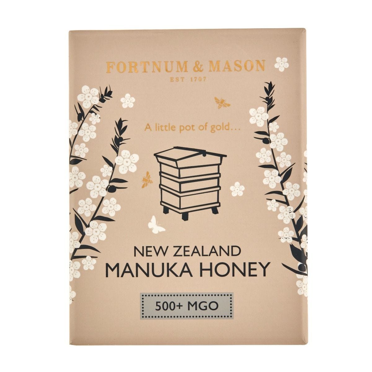 Fortnum's Manuka Honey 500+ MGO 200g, imported from the UK