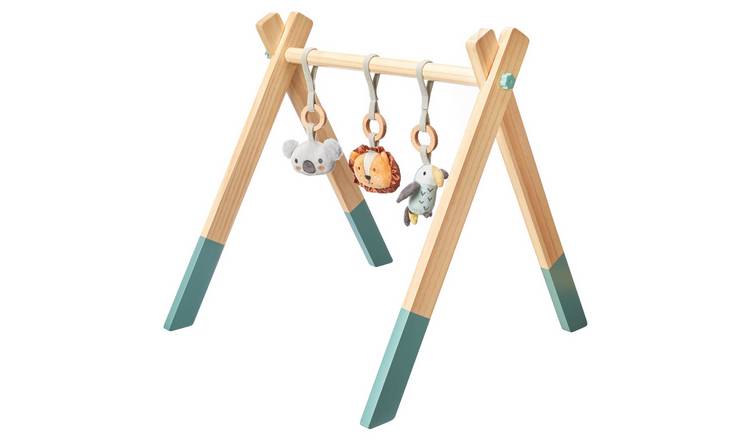 Nuby Animal Adventure Wooden Play Gym