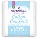 Slumberdown Cotton Comfort pillow protectors size L75 x W50cm (British brand)
