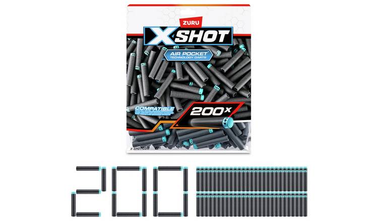 XSHOT Excel 200 pack foam dart refill (British brand)