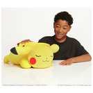 Pokémon Sleeping Pikachu plush toy 18-inch, imported from the UK