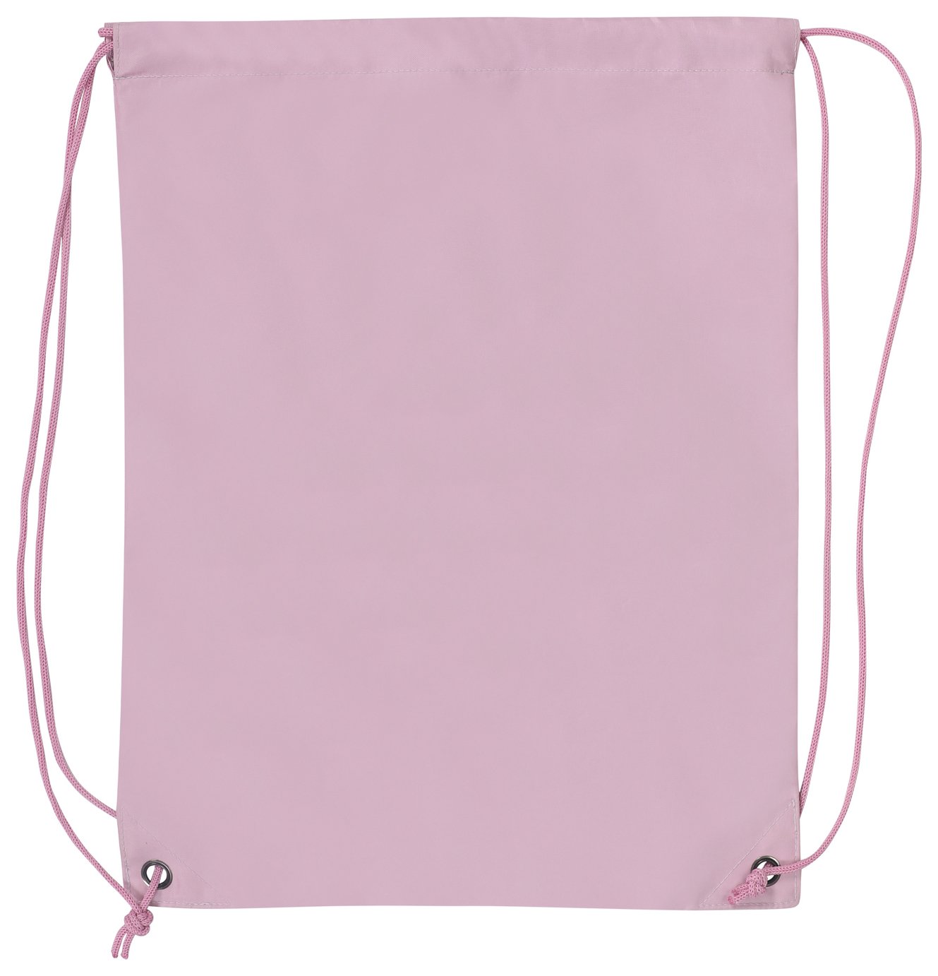 Pink gym sack with 2-litre capacity, UK version
