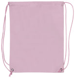 Pink gym sack with 2-litre capacity, UK version