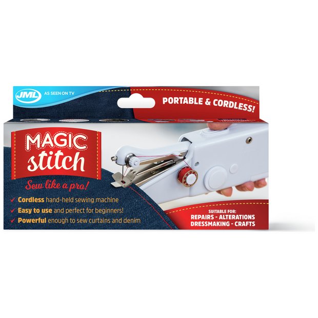 JML portable hand-held sewing machine, UK version