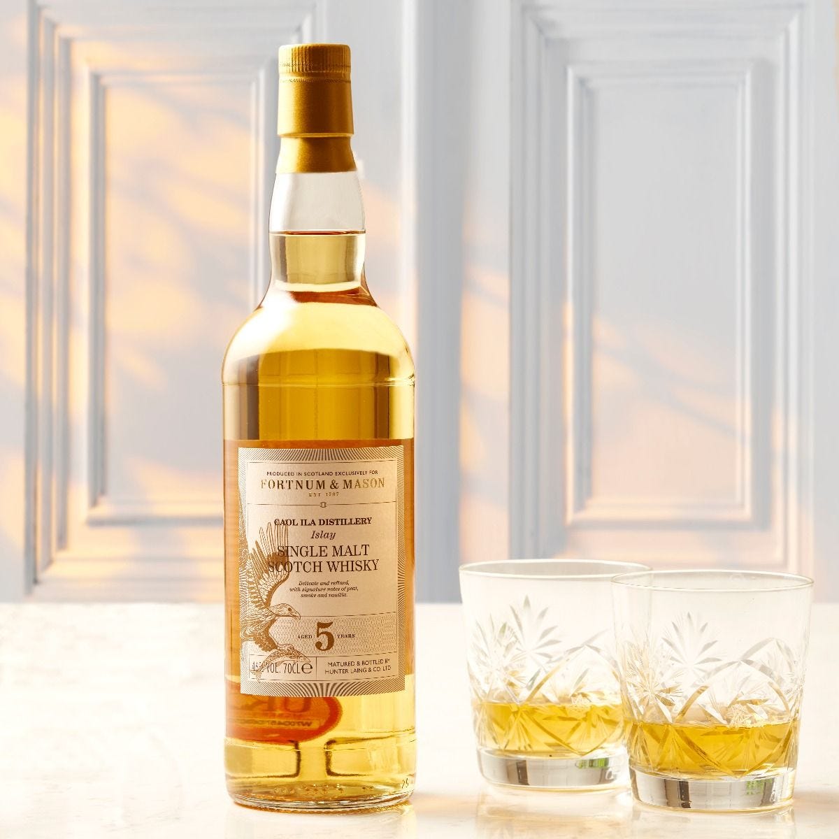 Fortnum's Caol Ila Islay single malt whisky 70cl - British product