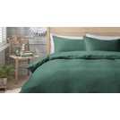 Habitat green cord duvet cover set double, UK version