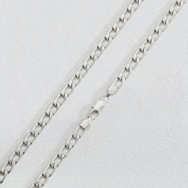 Revere necklace curb chain 56cm, imported from the UK