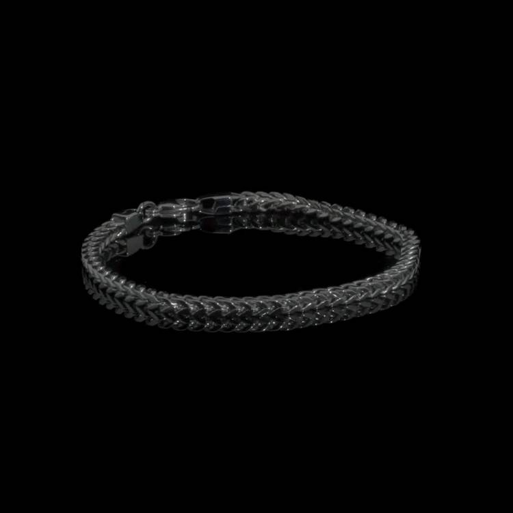 Revere stainless steel chain bracelet 21.5cm, UK version