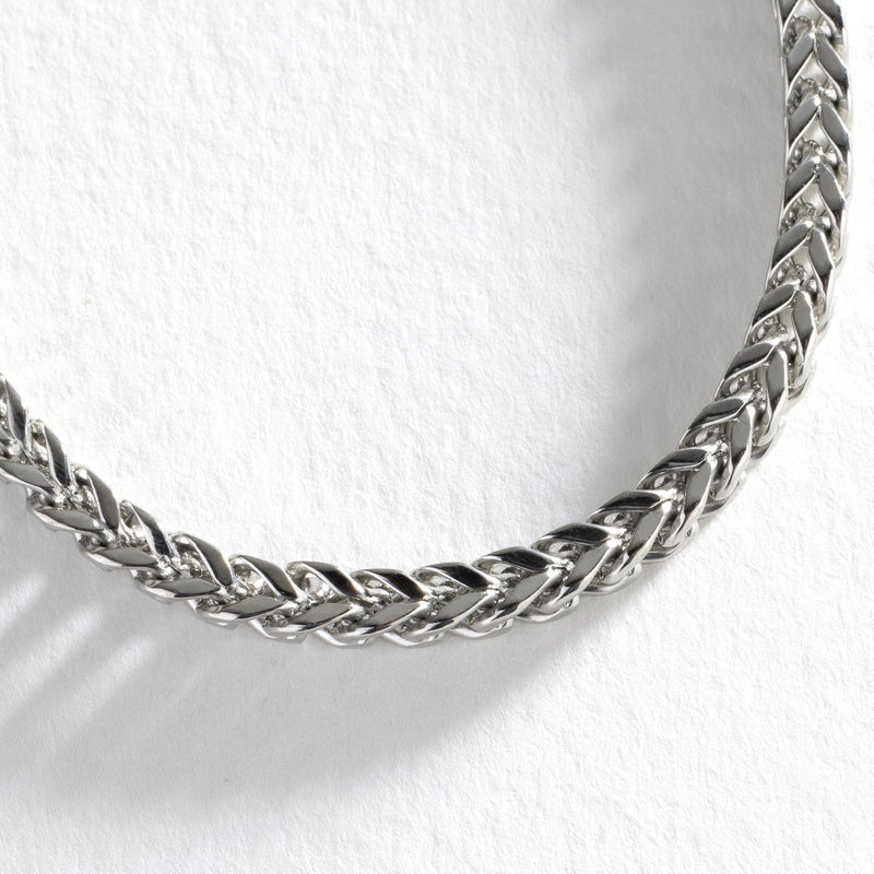 Revere stainless steel chain bracelet 21.5cm, UK version