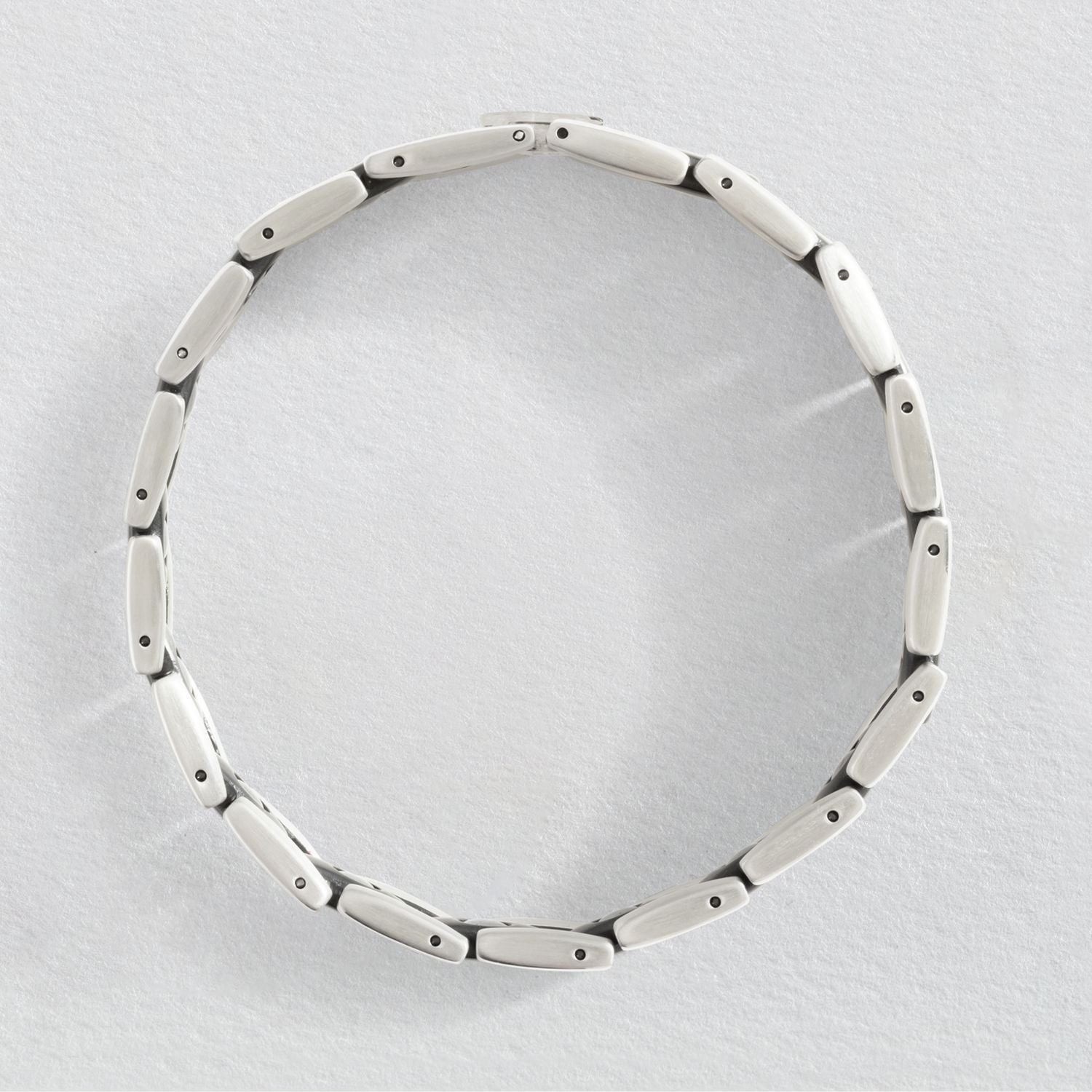 Revere dual tone stainless steel bracelet 22cm (British brand)
