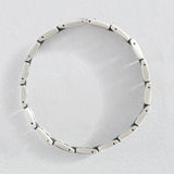 Revere dual tone stainless steel bracelet 22cm (British brand)