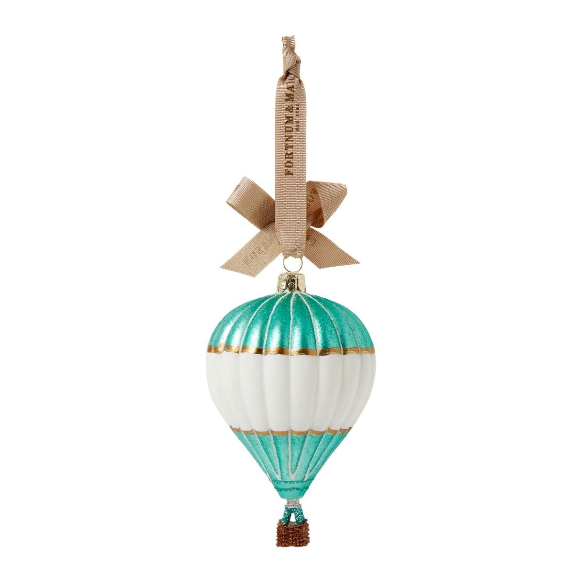 Fortnum's hot air balloon Christmas ornament 13cm, imported from the UK