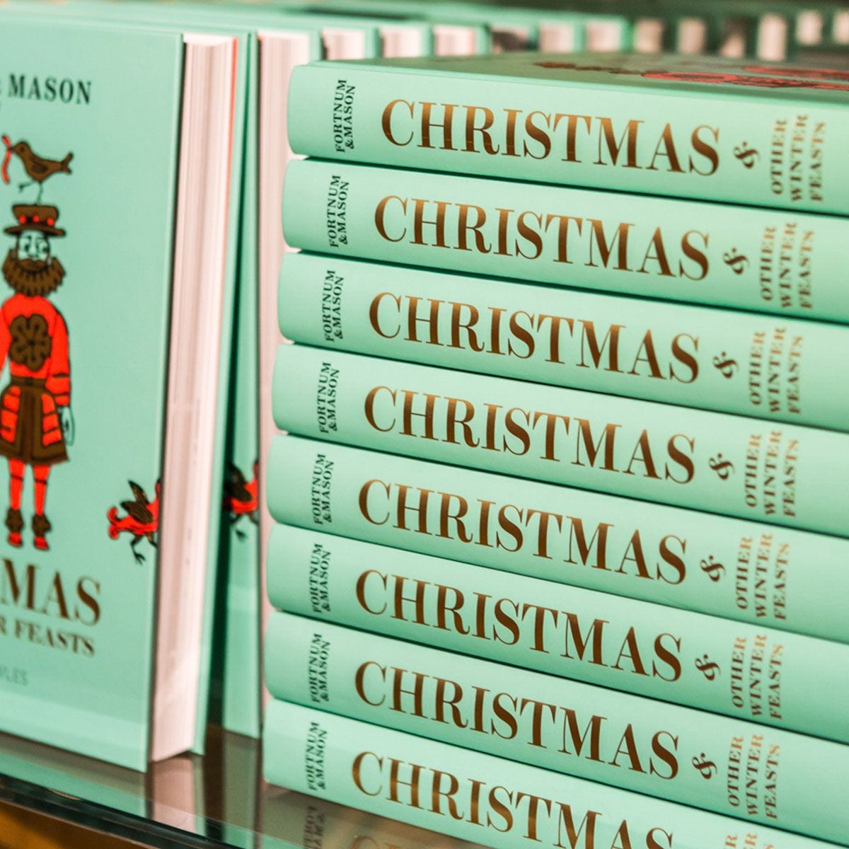 Fortnum's Christmas and Other Winter Feasts cookbook, imported from the UK