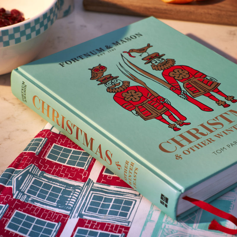 Fortnum's Christmas and Other Winter Feasts cookbook, imported from the UK