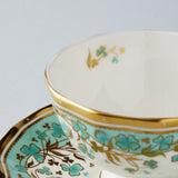 Fortnum's Cloverleaf teacup and saucer set, imported from the UK