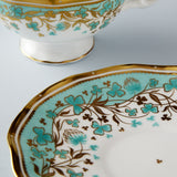 Fortnum's Cloverleaf teacup and saucer set, imported from the UK