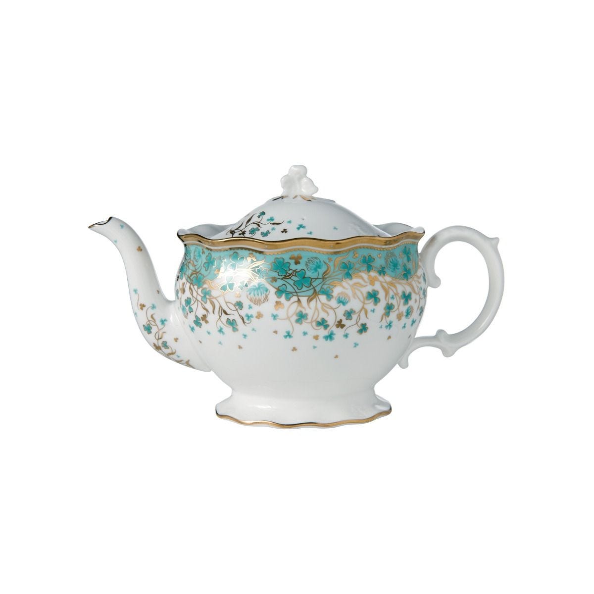 Fortnum's Cloverleaf bone china teapot 995ml - British product