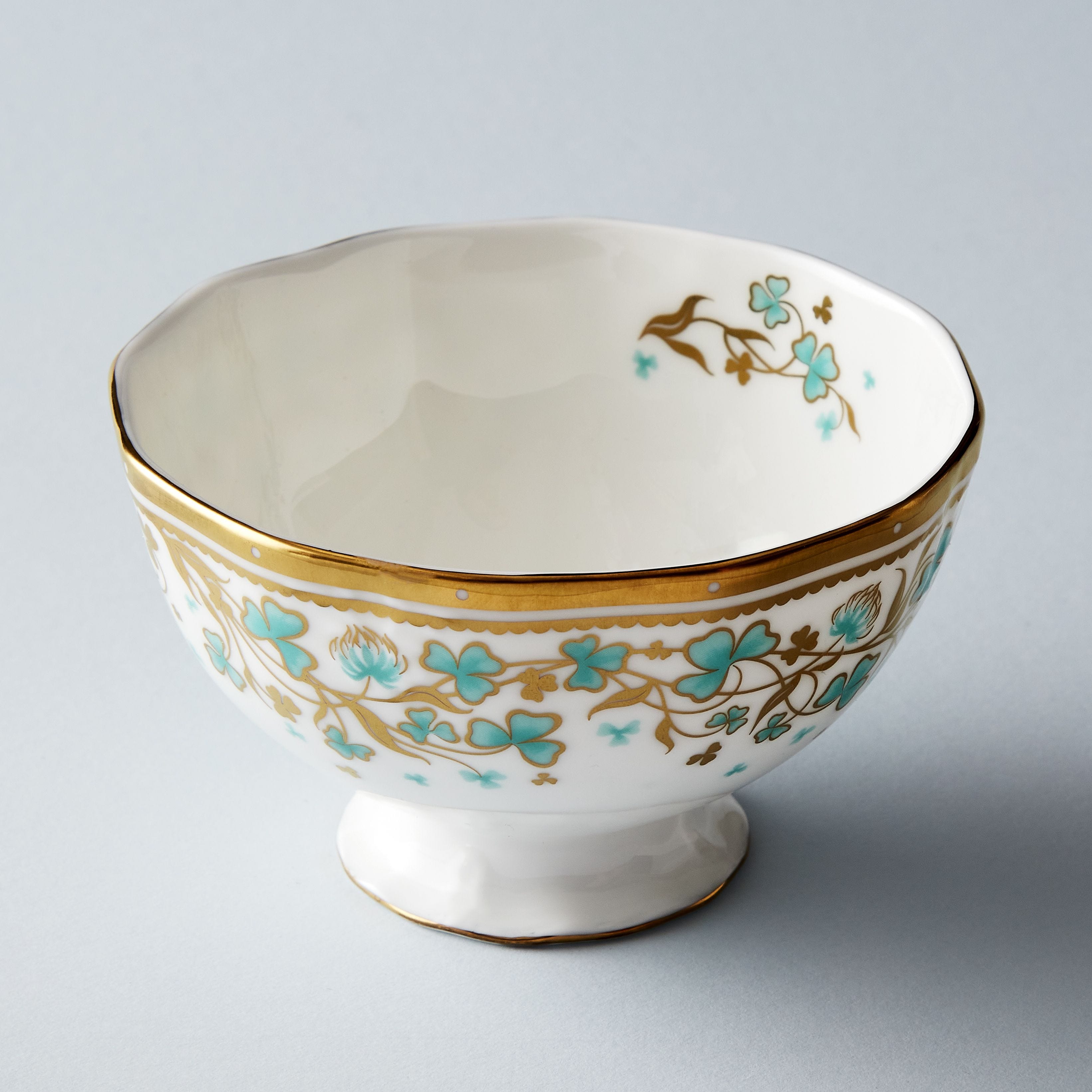 Fortnum's Cloverleaf sugar bowl bone china 225ml - British product