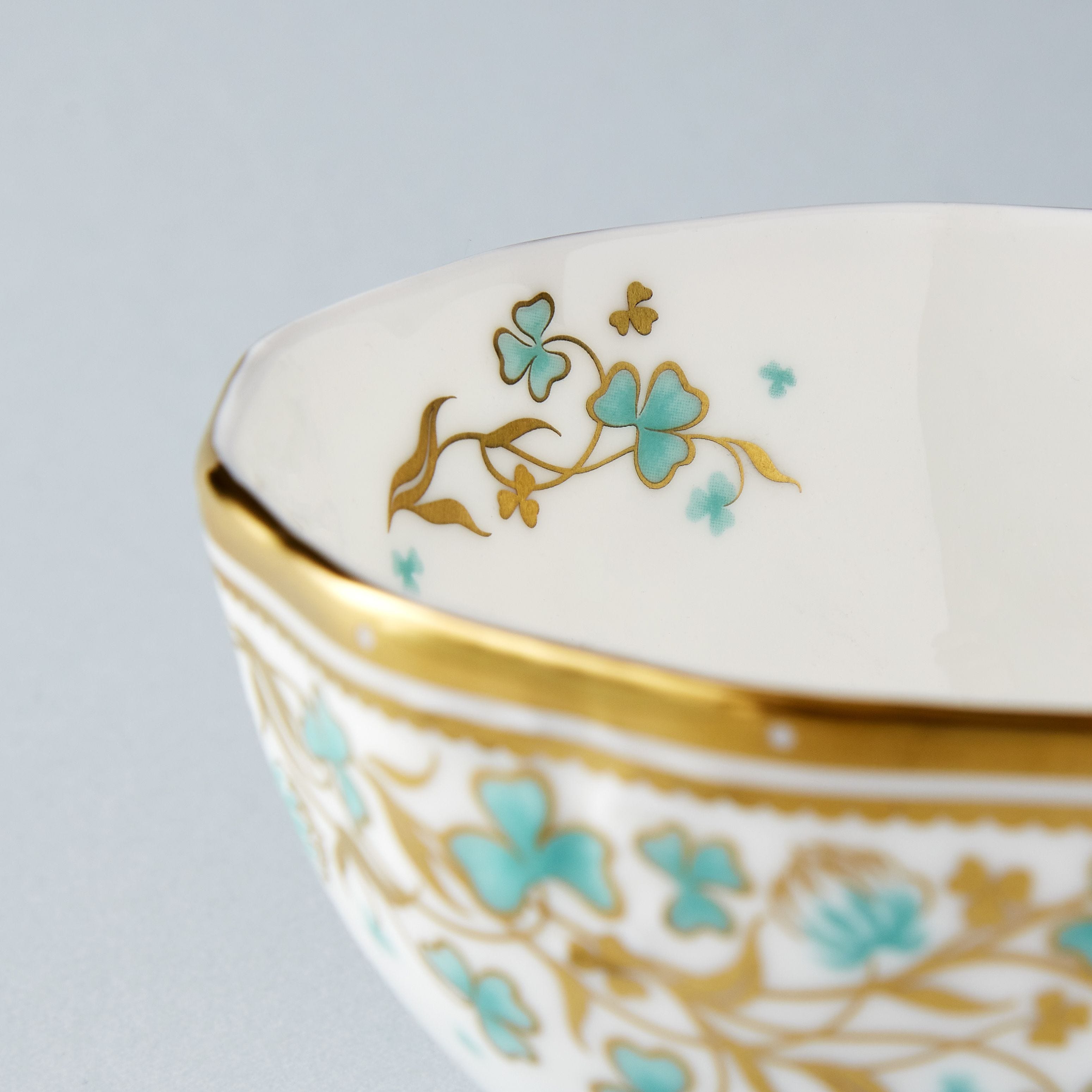 Fortnum's Cloverleaf sugar bowl bone china 225ml - British product