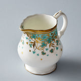 Fortnum's bone china cloverleaf milk jug 225ml, UK version