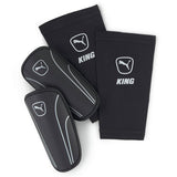 Puma King Sleeve Adult Shin Guards Black, imported from the UK