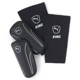 Puma King Sleeve Adult Shin Guards Black, imported from the UK