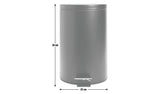 Habitat 12 Litre Flat Top Pedal Bin - Black GOODS Argos