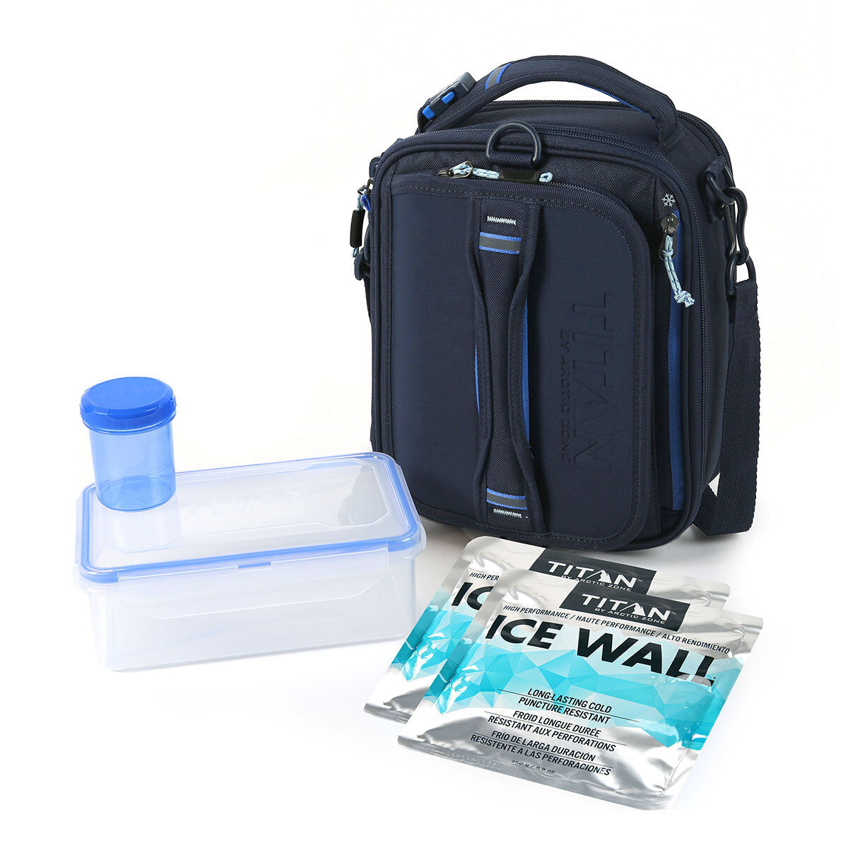 Titan expandable lunchbox in 3 colours, UK version