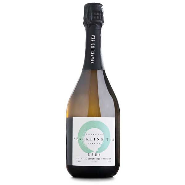 Copenhagen Sparkling Tea GRØN 75cl, imported from the UK