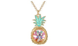 Disney gold coloured Lilo and Stitch pendant necklace 40cm (British brand)