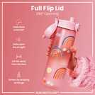 Ion8 Rainbow Pink water bottle 500ml, UK version
