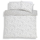 Argos Home Shadow Butterflies grey bedding set single (British brand)
