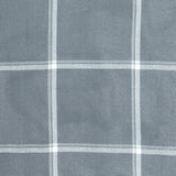 Habitat grey square check eyelet curtains 117cm by 183cm, UK version