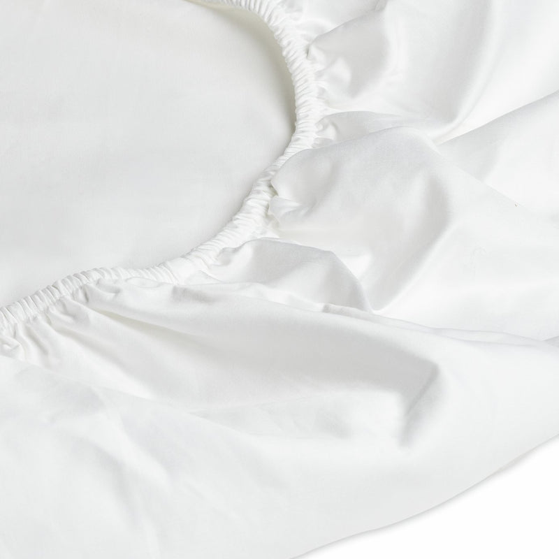 Habitat cotton 800 TC extra deep white fitted sheet double, UK version