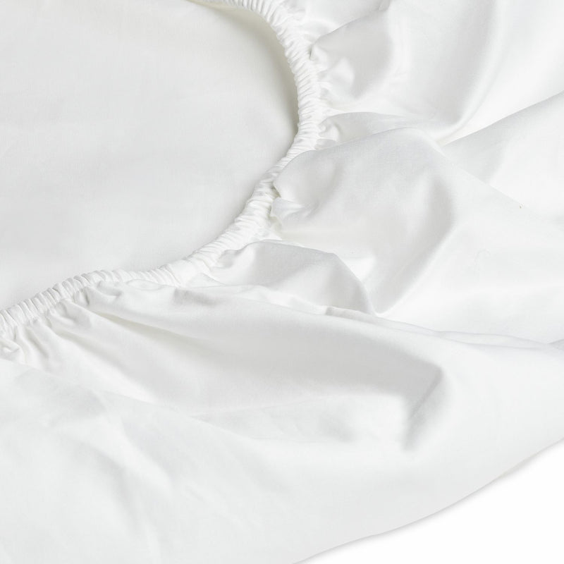 Habitat cotton 800 TC extra deep white fitted sheet double, UK version