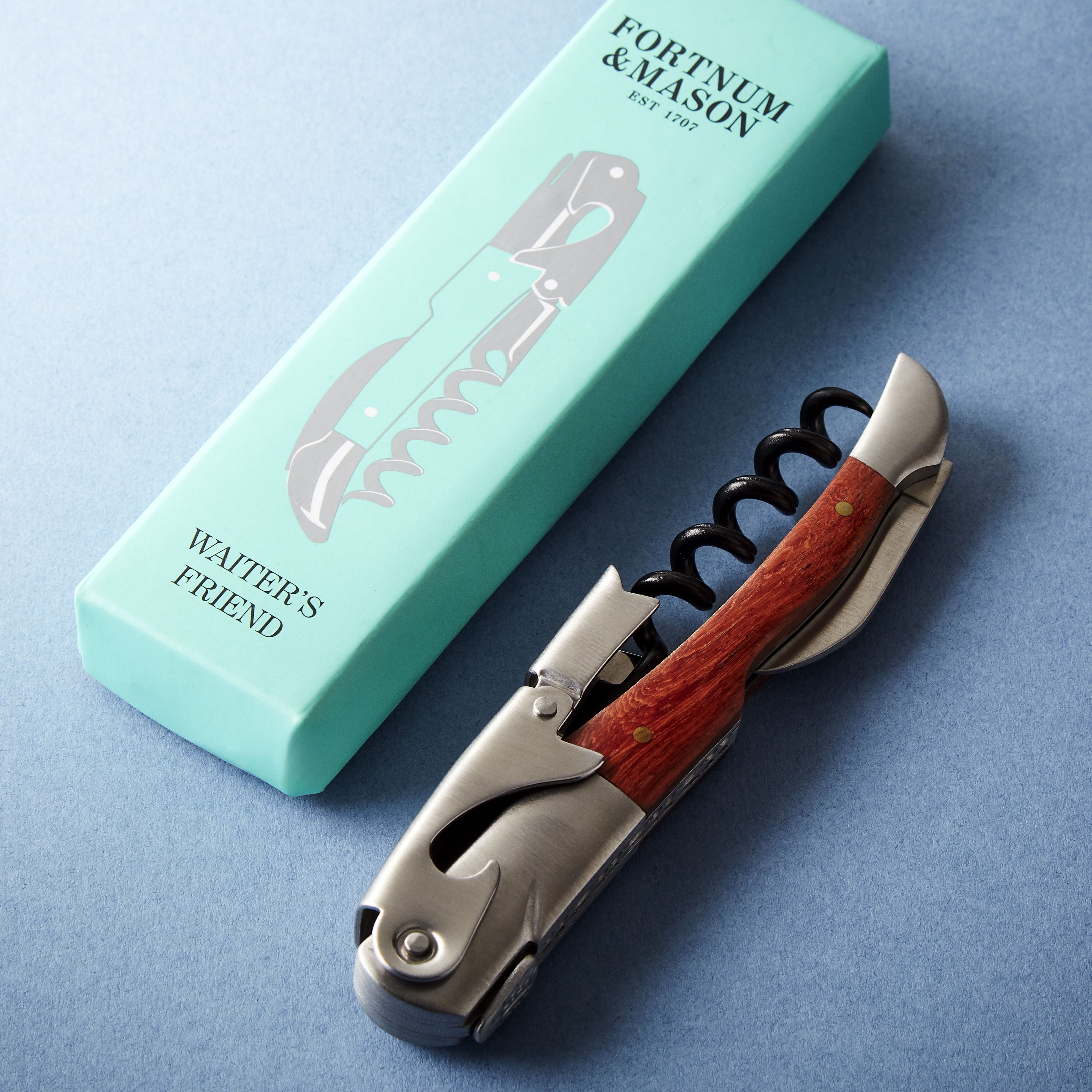 Fortnum's Waiter's Friend corkscrew with rosewood handle - British product