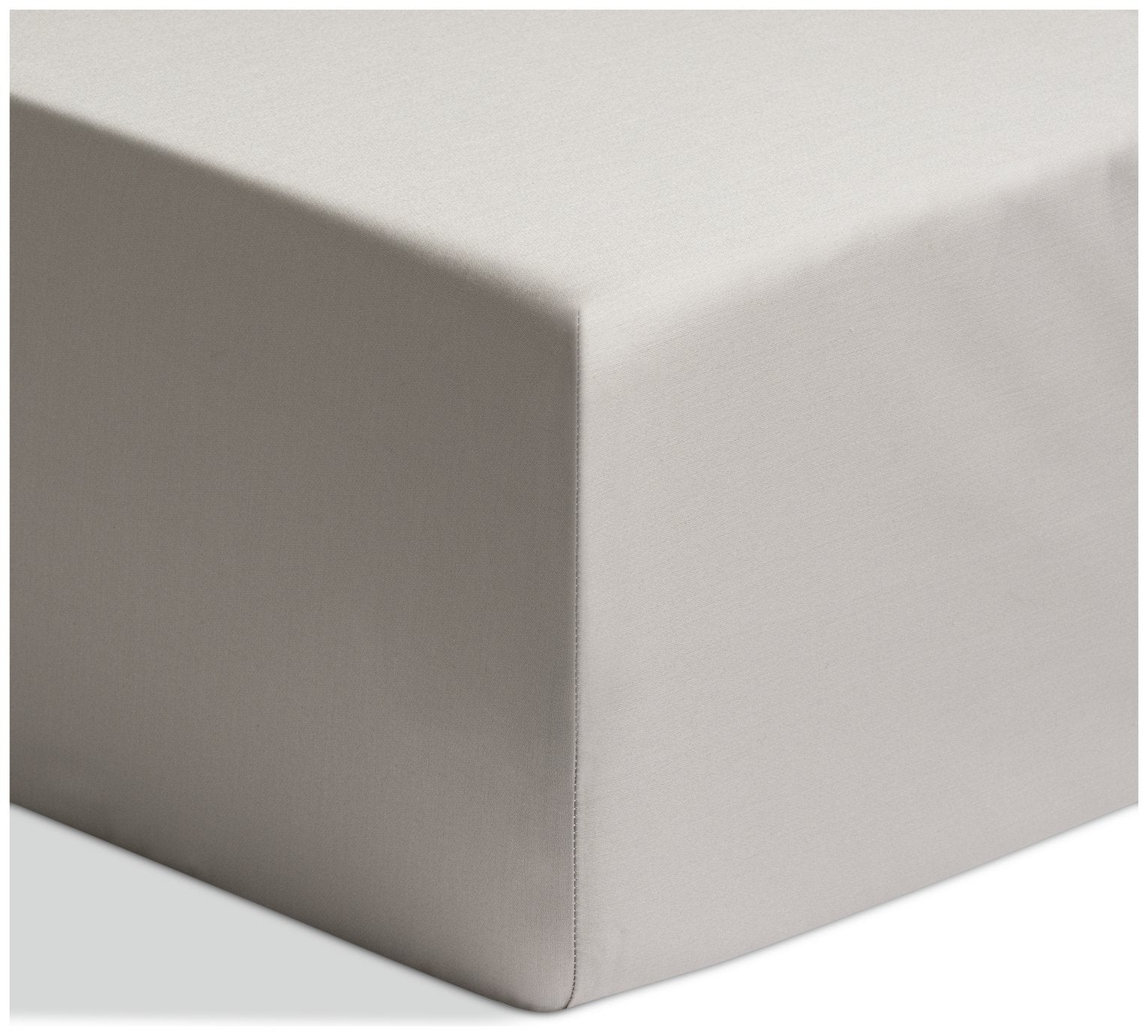 Habitat extra deep grey fitted sheet superking, UK version