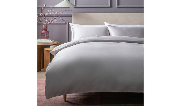 Habitat Egyptian Cotton 800TC Grey bedding set King size, UK version