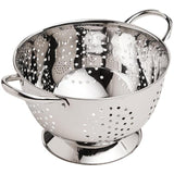 M&S Stainless Steel 22cm Colander Tableware & Kitchen Accessories M&S   