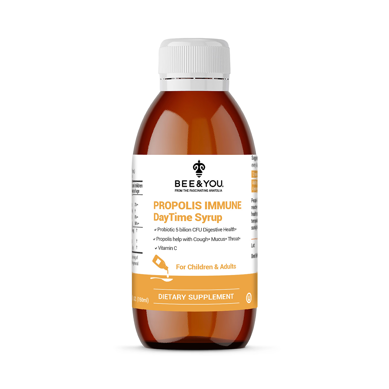 BEE&YOU Propolis Immune Syrup 150ml - British product
